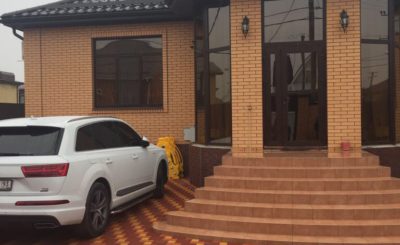 Тротуарная плитка двор
